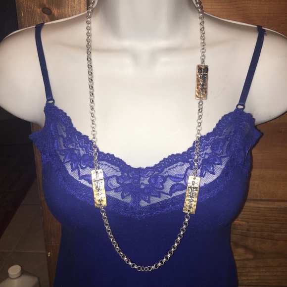 🆕Long chain with crosses NWT - Picture 6 of 7